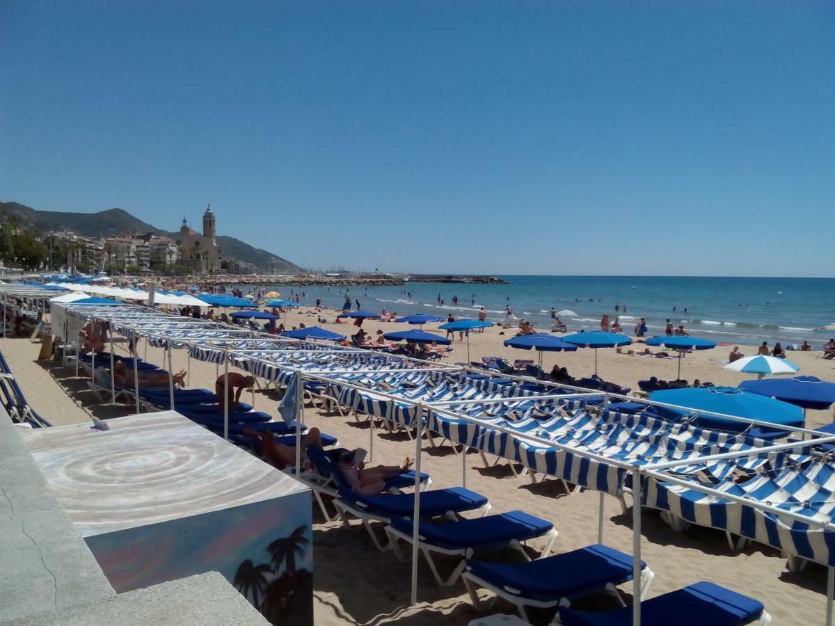 Apartamento Seafront Sitges Exterior foto